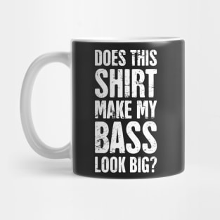 Funny Bass Fishing T-Shirt Mug